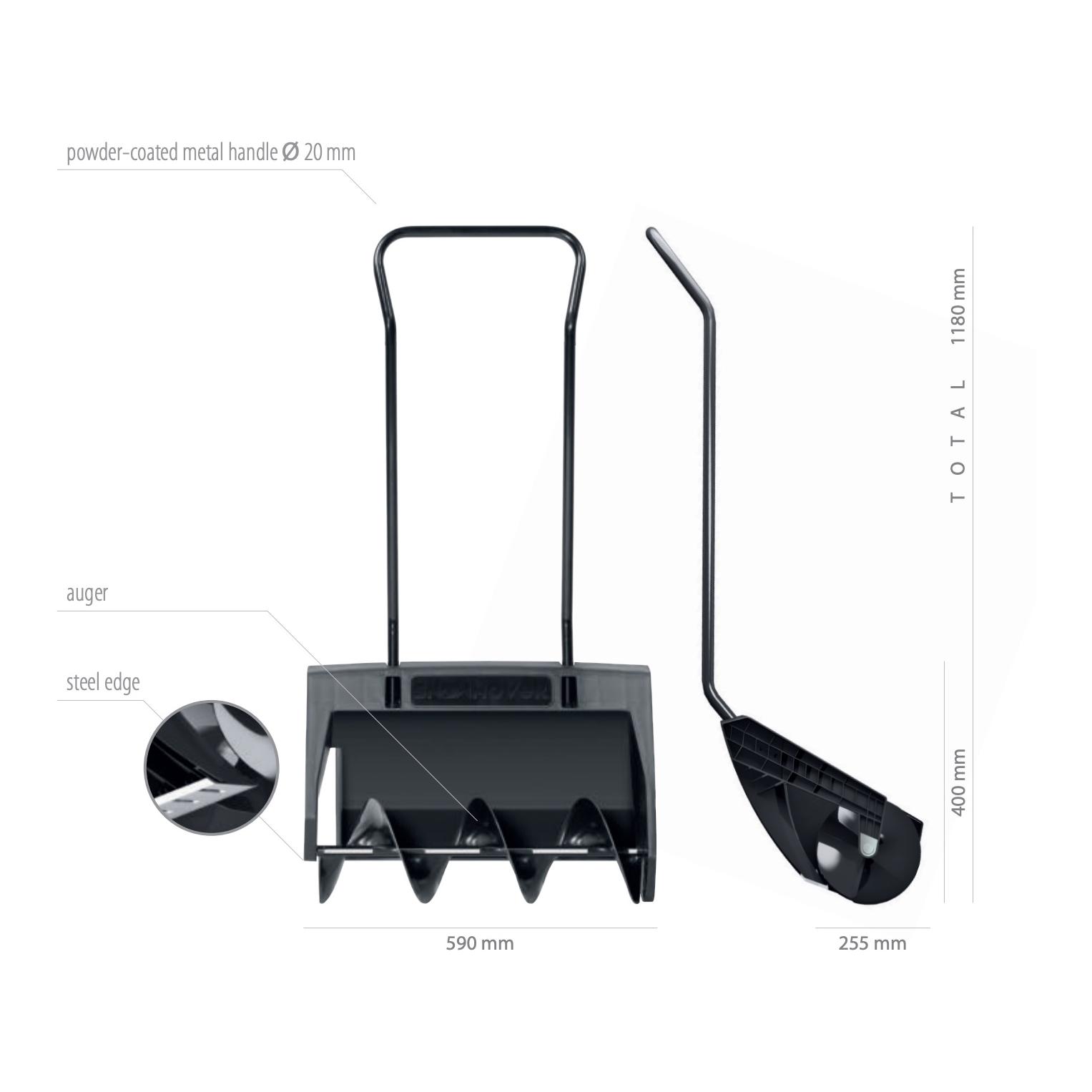 Peaksnow Hand-Schneefräse - Snow Mover