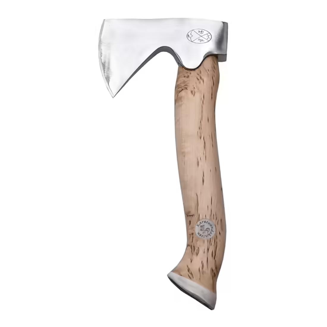Stuorra Aksu - Hache de chasse avec étui en cuir
