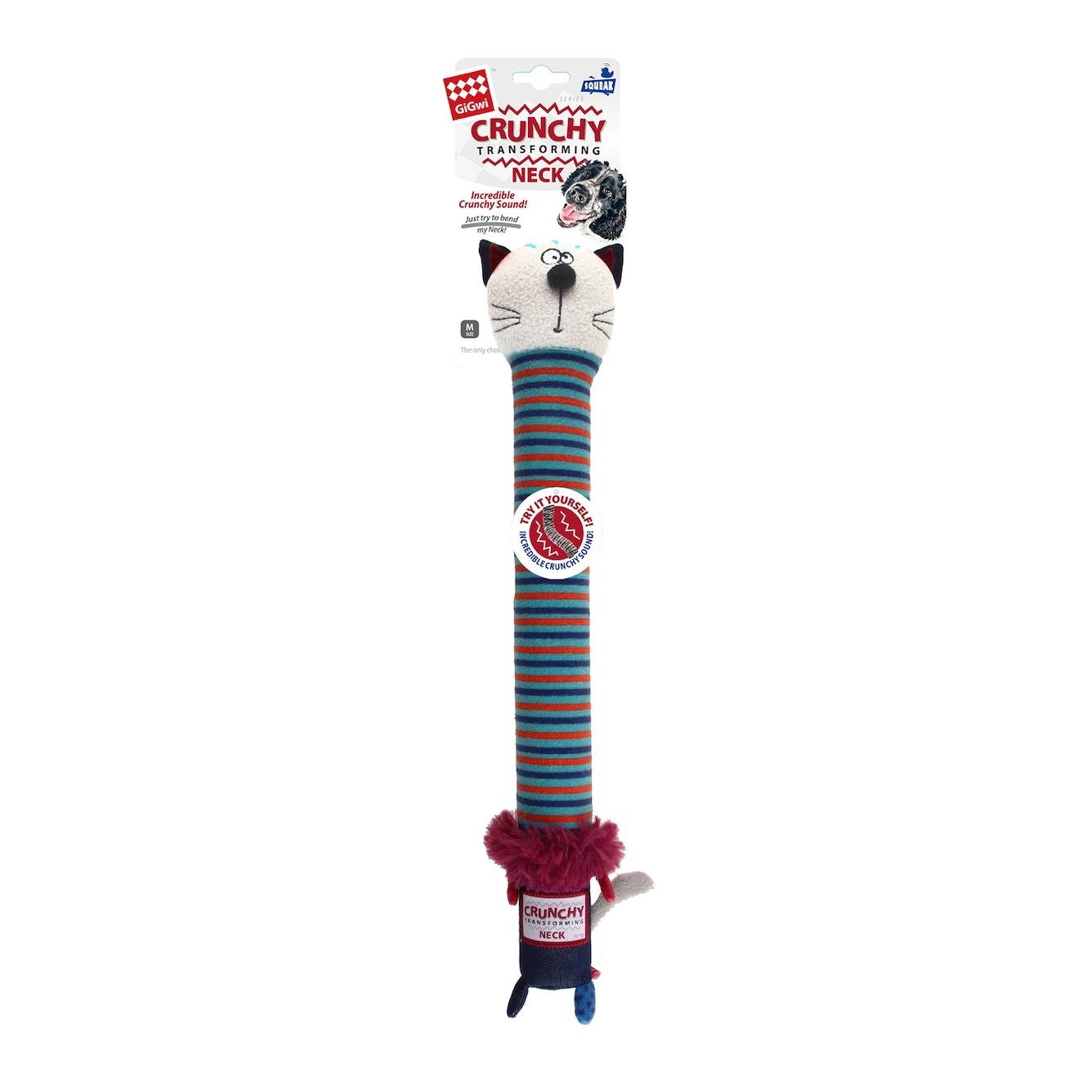 Gigwi Crunchy Neck Katze mit Quieker