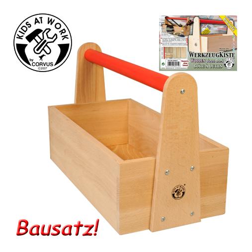 Corvus Bausatz Werkzeugkiste Holz