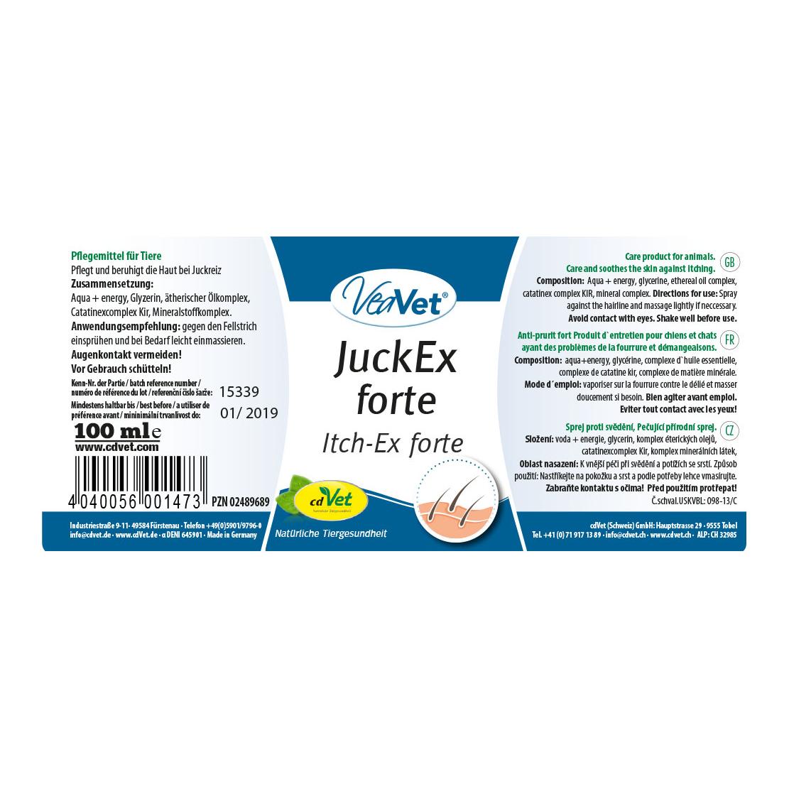 cdVet VeaVet JuckEx forte