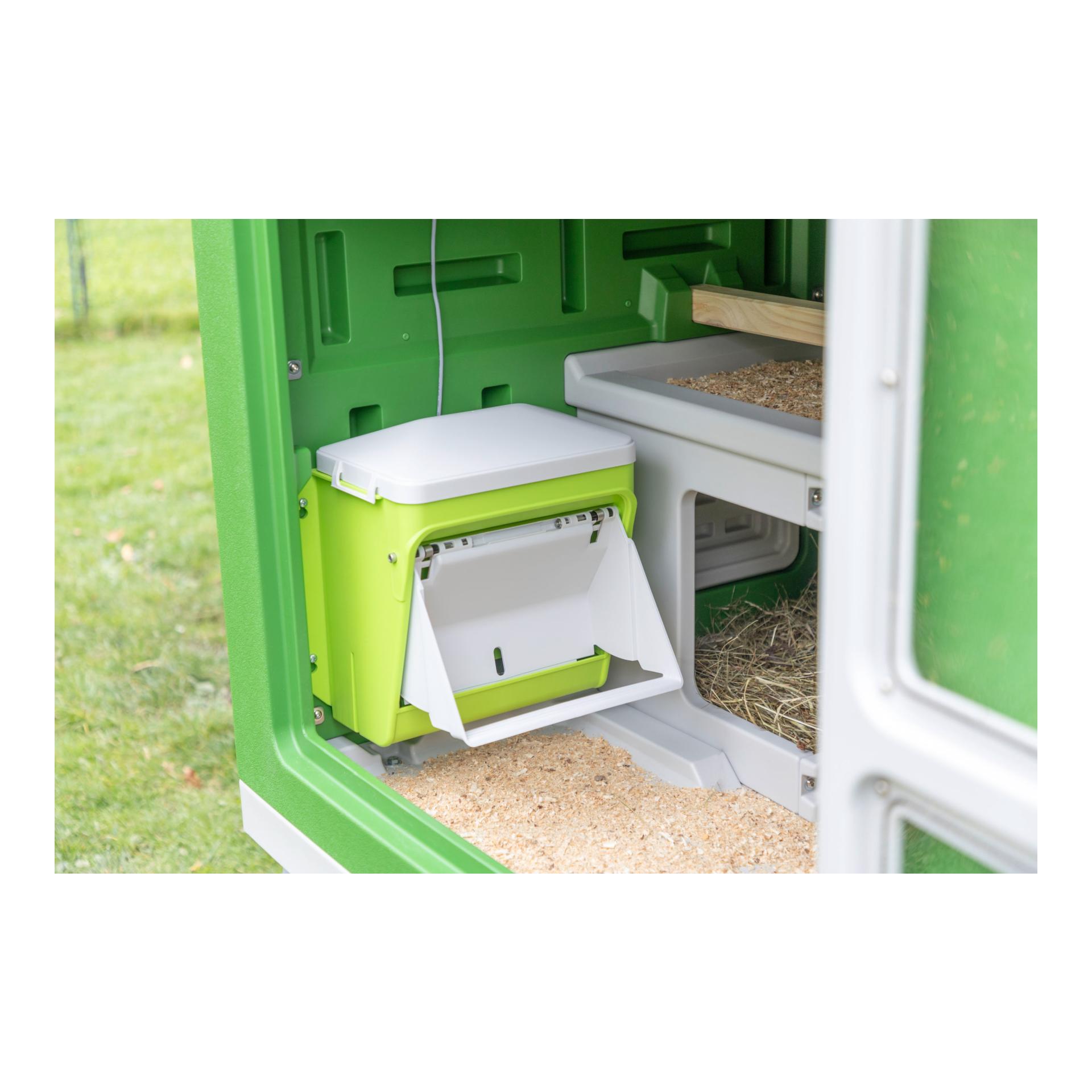 SmartCoop Distributeur automatique de nourriture avec clapet de protection