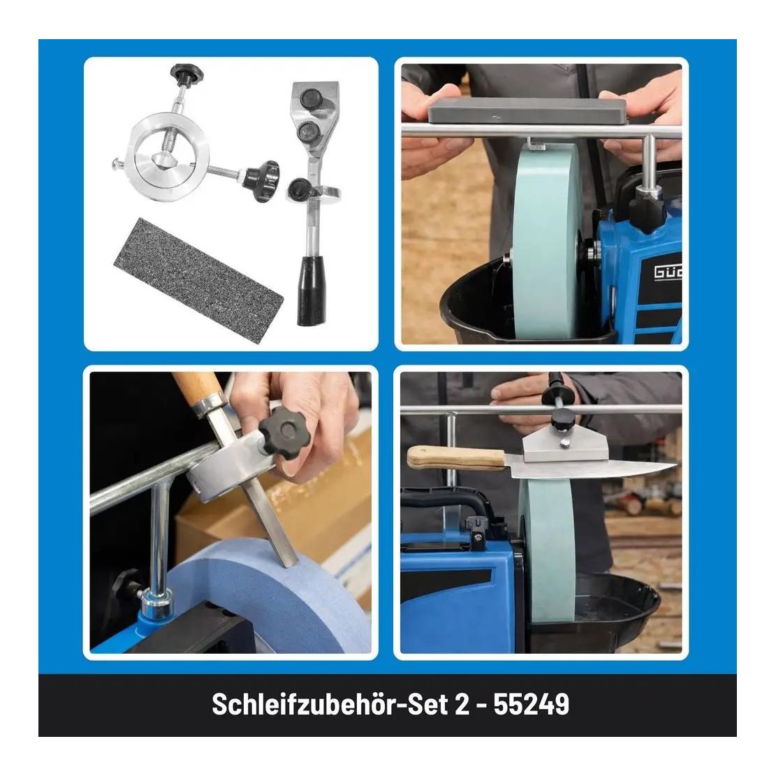 Güde Schleifzubehör SET 2 zu Nassschleifer GNS 200 VS