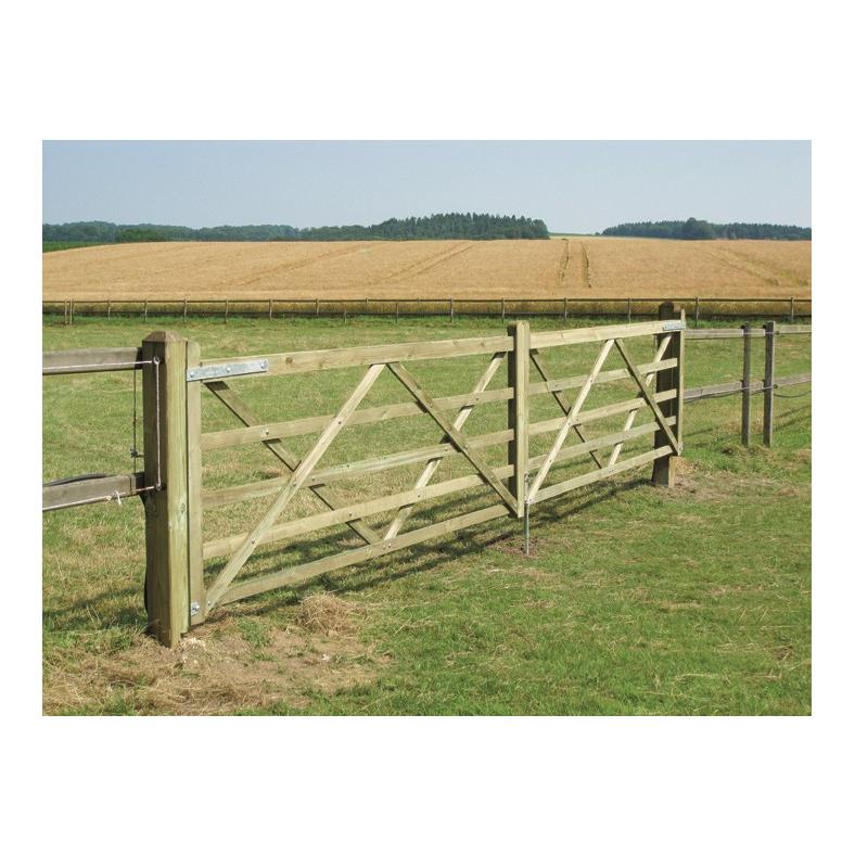 Growi Porte de prairie en bois Sussex - hauteur 120 cm