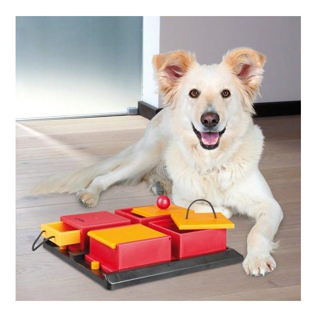 TRIXIE Dog Activity Poker Box Strategiespiel 31x10x31 cm