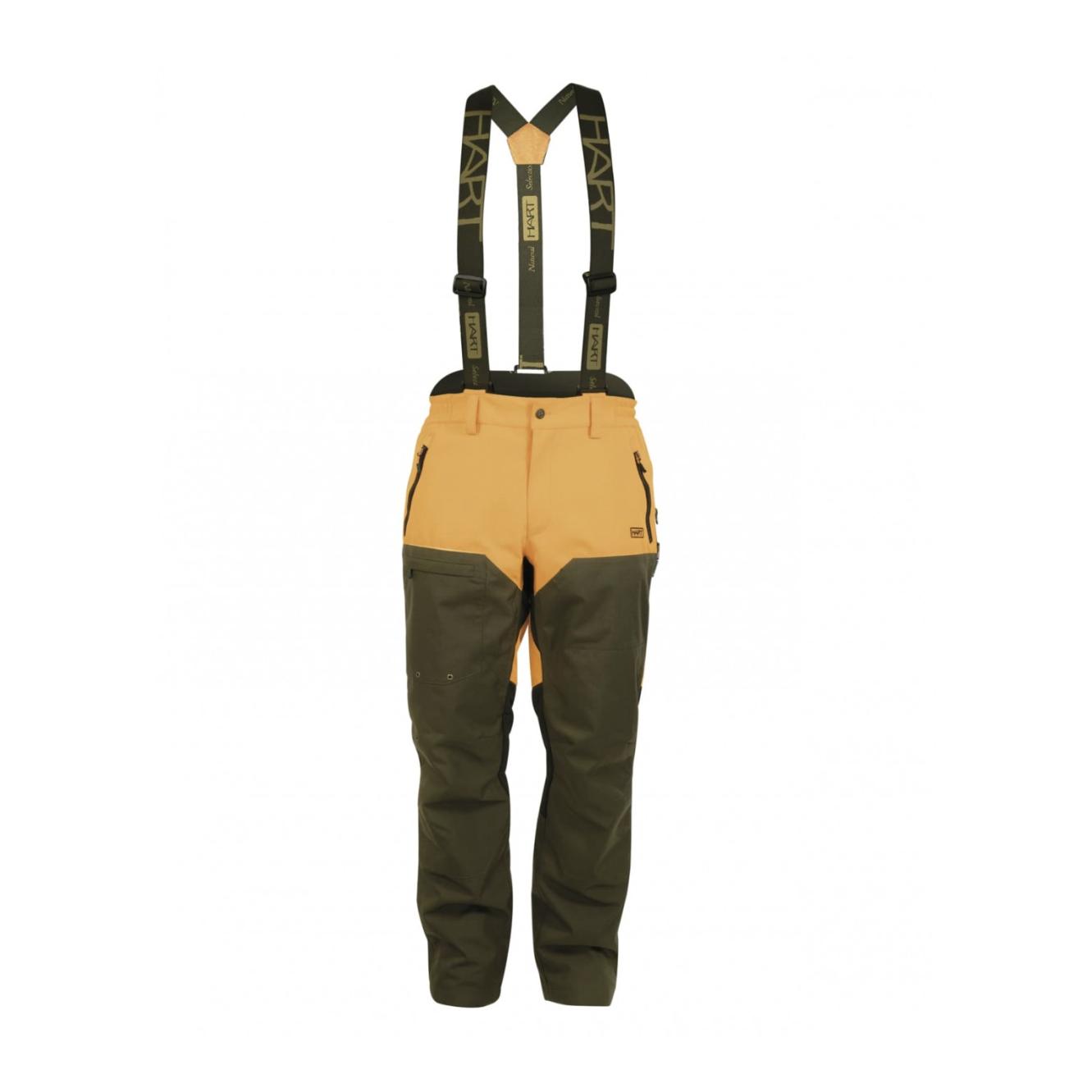 Hart Pantalon KORA pour hommes - Vert/Orange