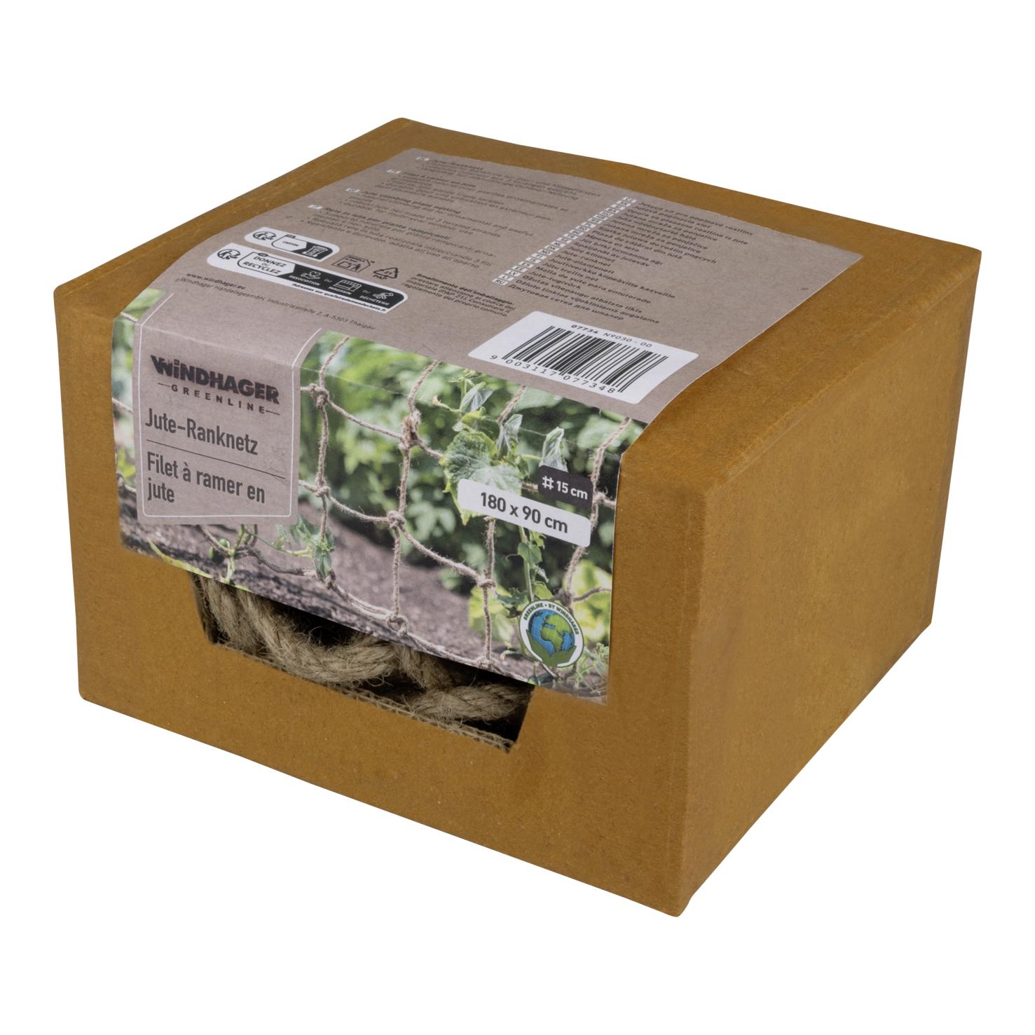 Windhager Profi-Jute Ranknetz XL Greenline Braun