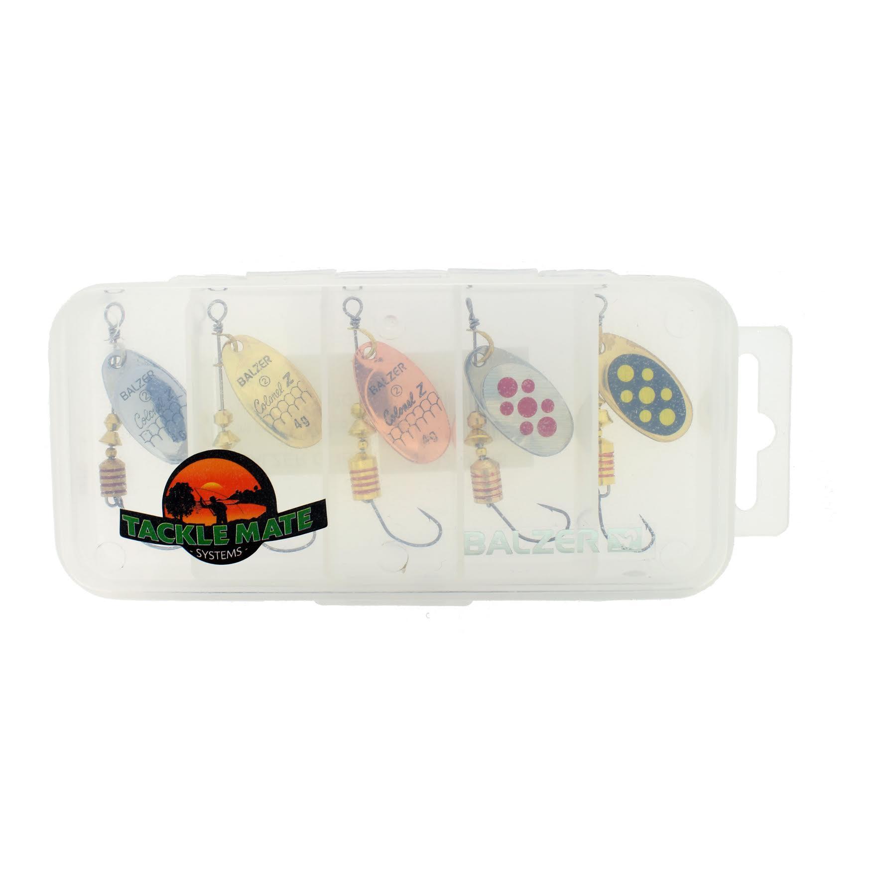 Balzer Spinner-Set Classic mit Einzelhaken inkl. Box