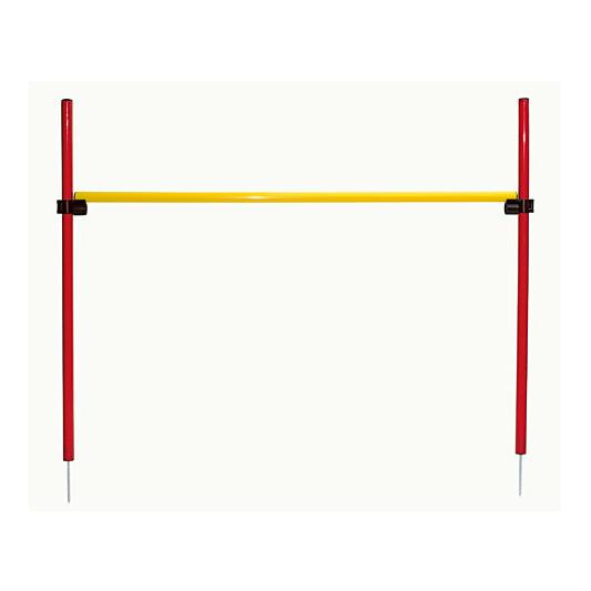 Kerbl Pet Agility Komplett-Set 3-teilig- rot/gelb