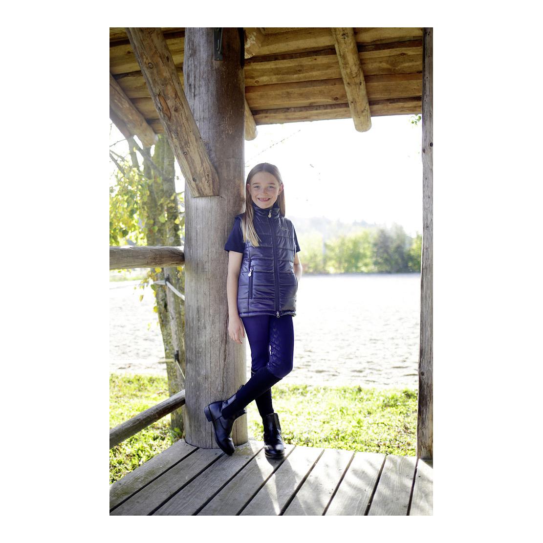 Covalliero Reitleggings Equona Kinder - dunkelblau