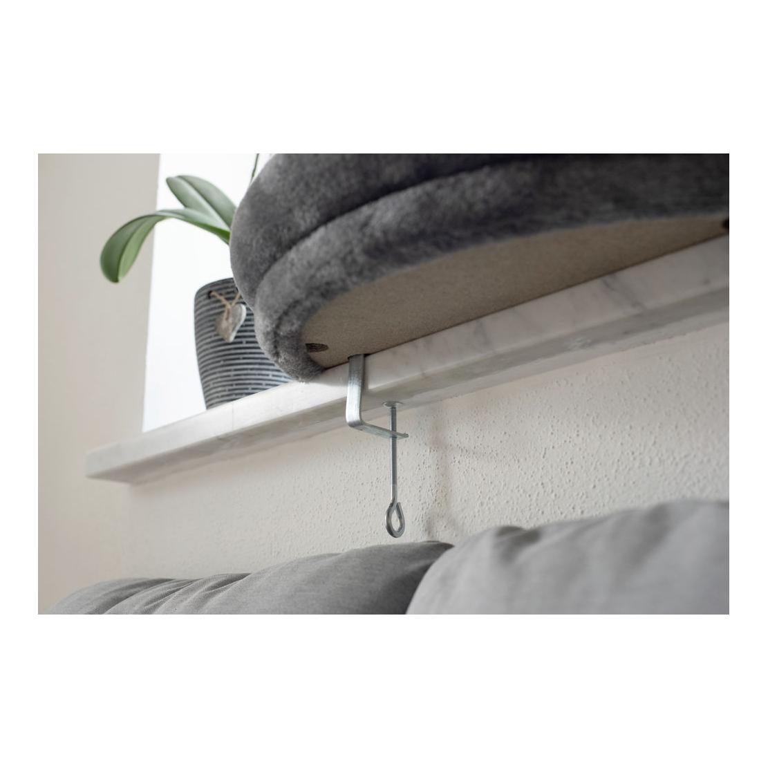 Kerbl Pet Lit d'appoint pour fenêtre - gris