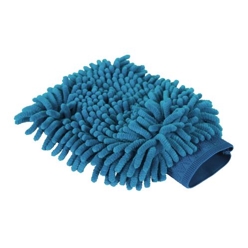 Kerbl Pet Pflegehandschuh Microfaser - blau Glacier-deepsea