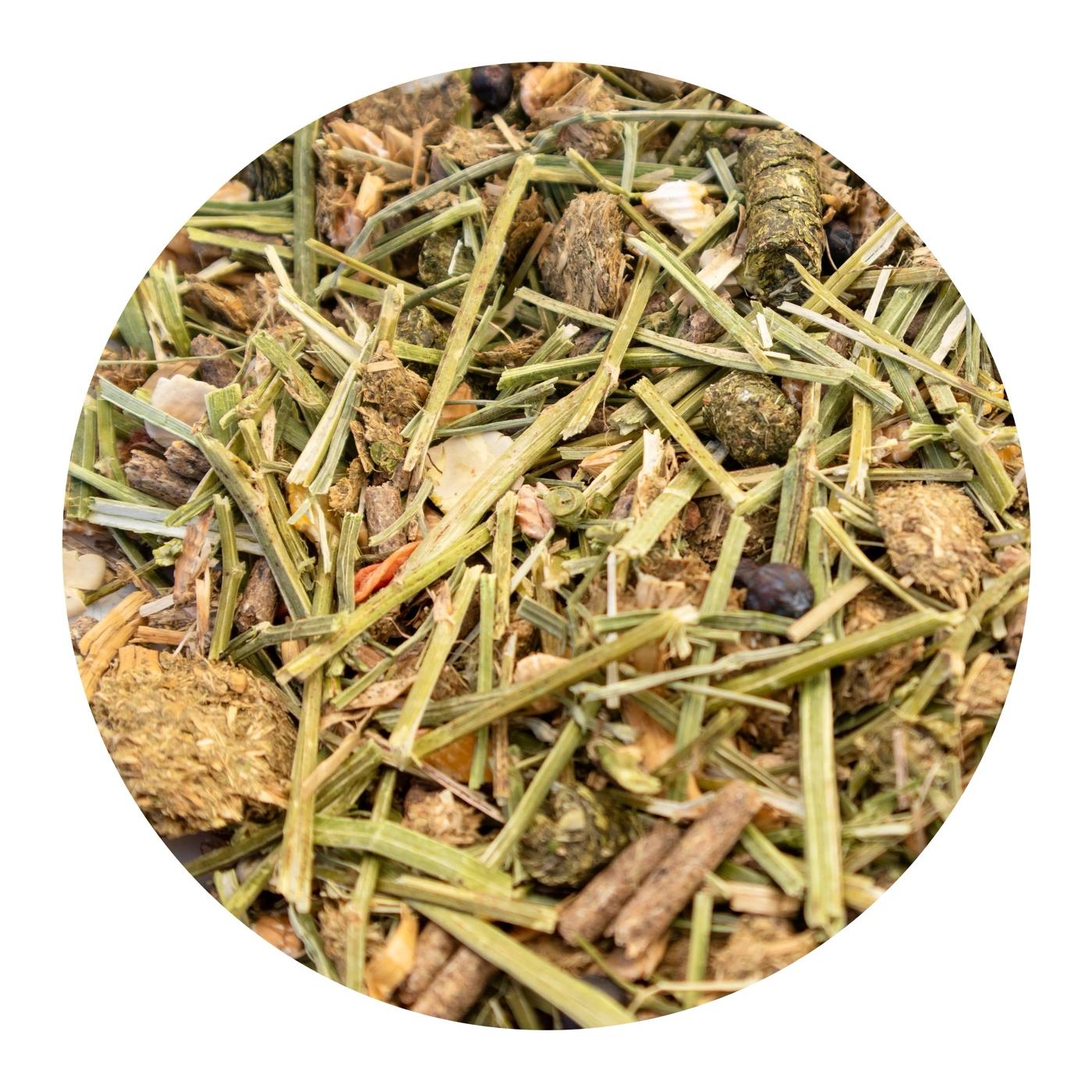 granovit Aliment structuré pour lapins - Aliments complémentaires avec fibres, granulés, grains et flocons
