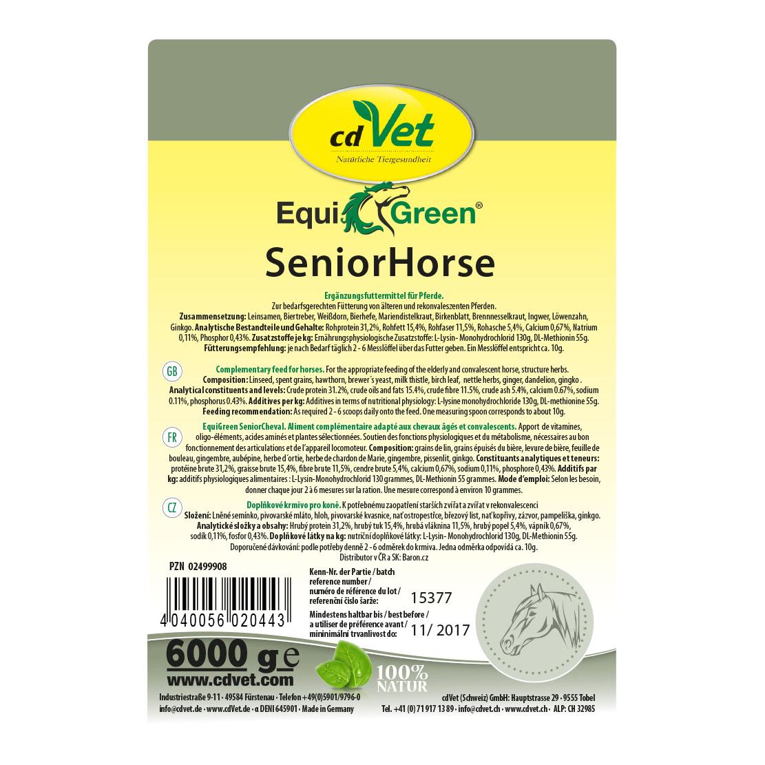 cdVet EquiGreen SeniorHorse