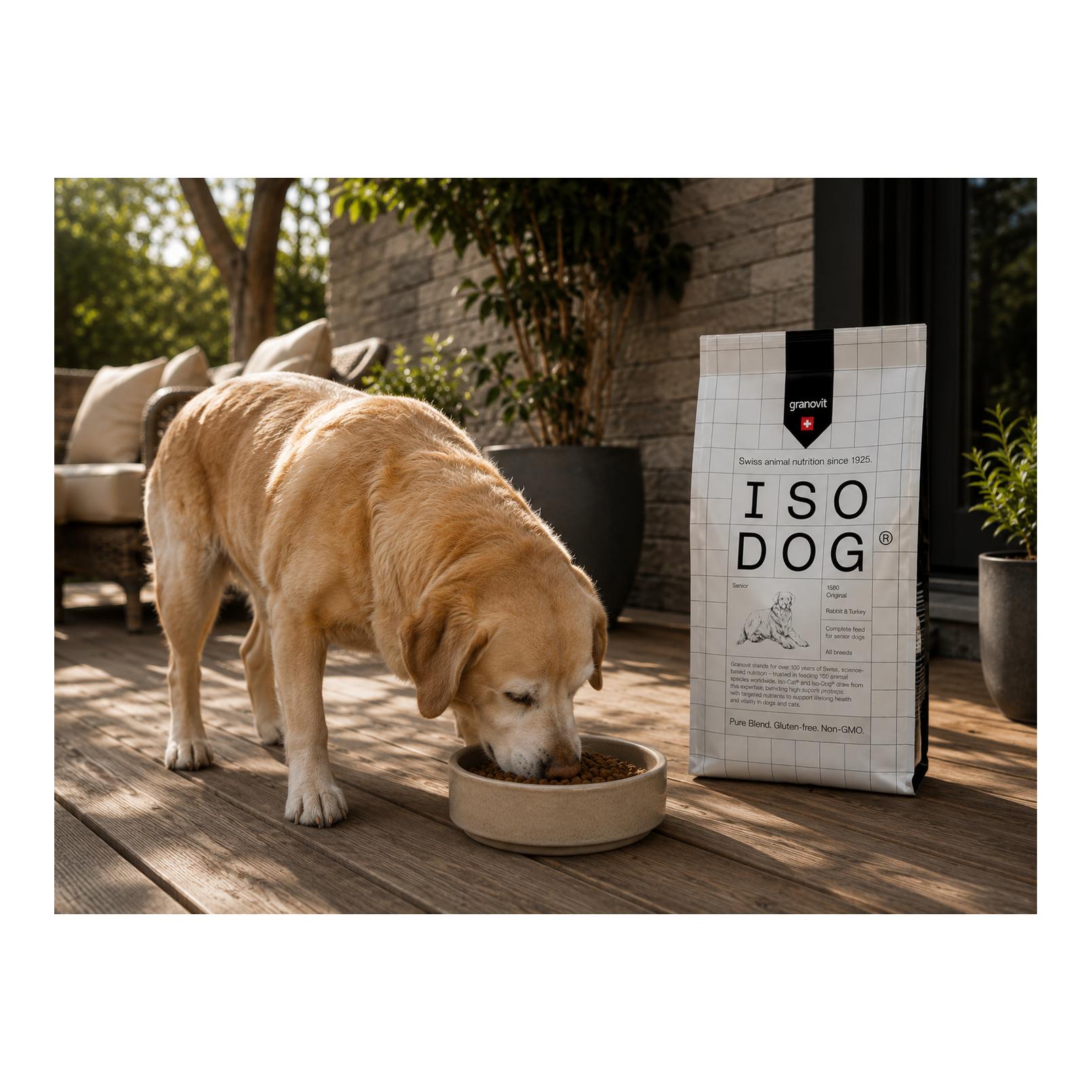 Iso-Dog Senior Original Kaninchen & Truthahn
