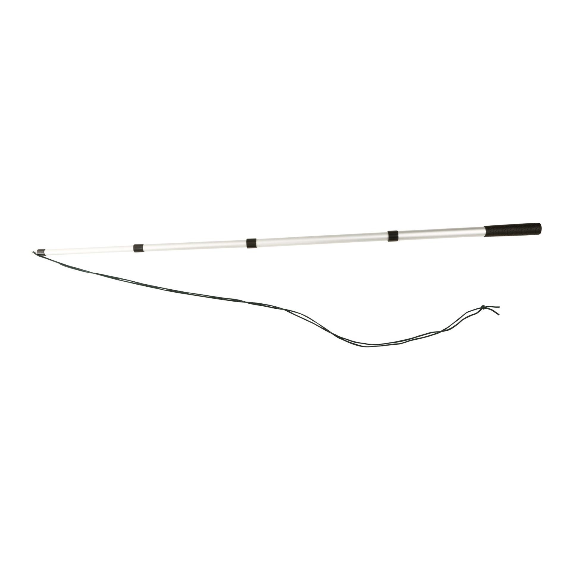 Kerbl Pet Teleskop Reizangel für Hunde ca. 47-130cm Schwarz/Silber