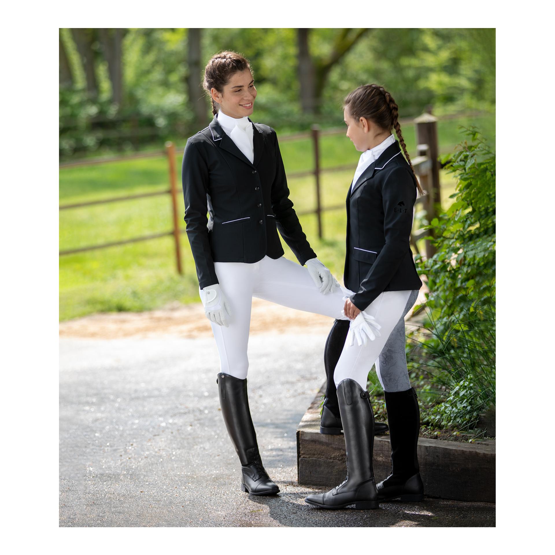 Elt Botte d'équitation Portland normal - noir
