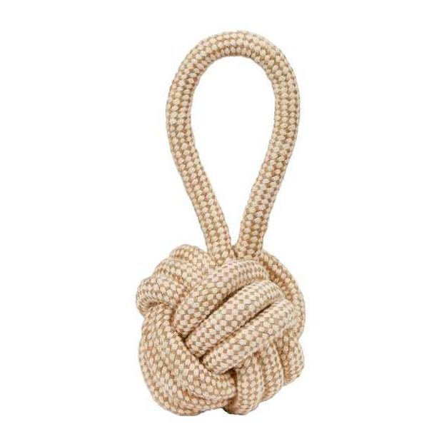 Kerbl Pet Ball am Seil XL Braun