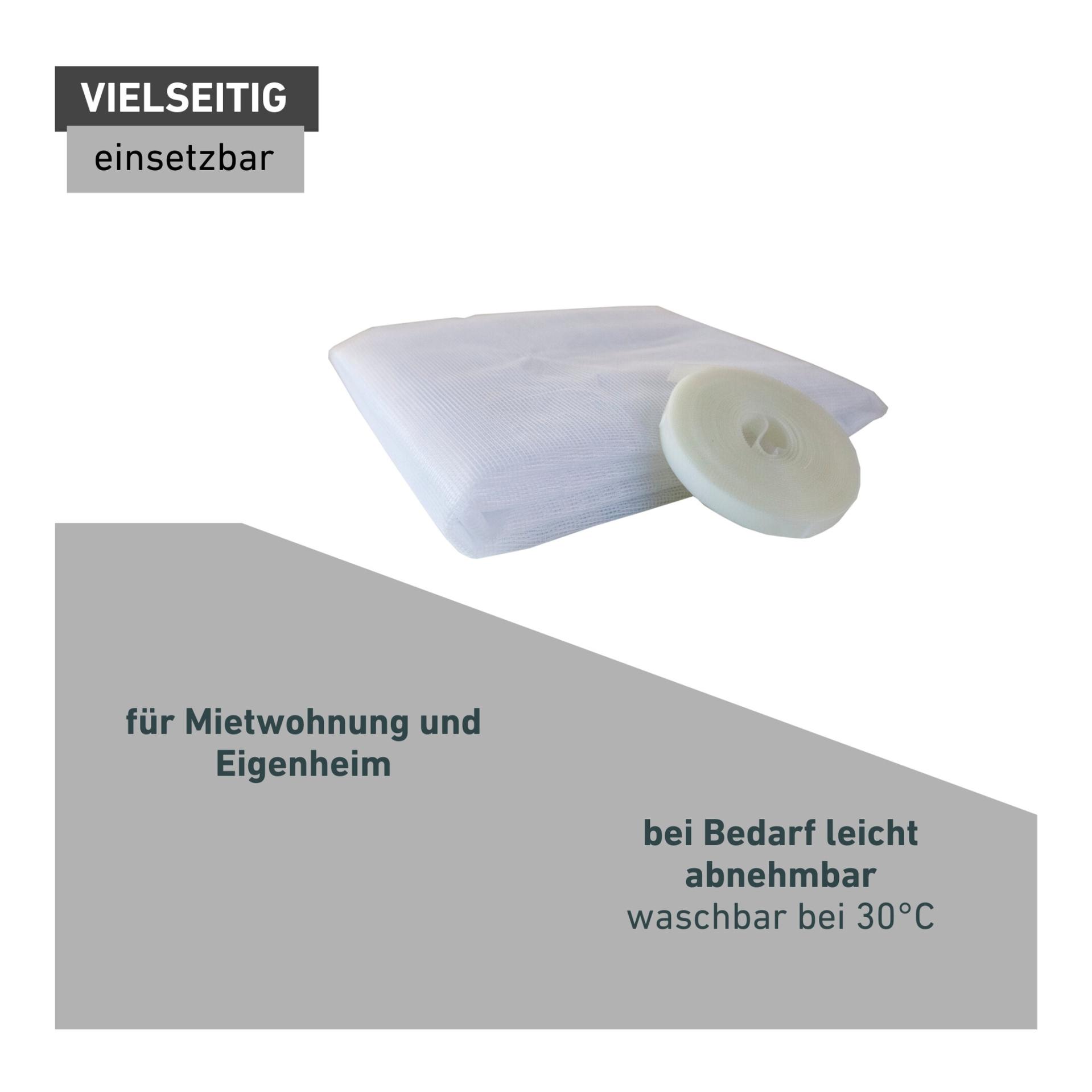 Windhager Fliegengitter für Dachfenster - weiss