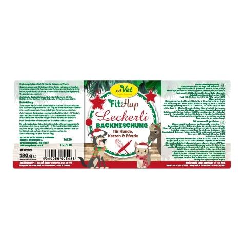 cdVet Fit-Hap Backmischung Leckerli - Weihnachtsmischung