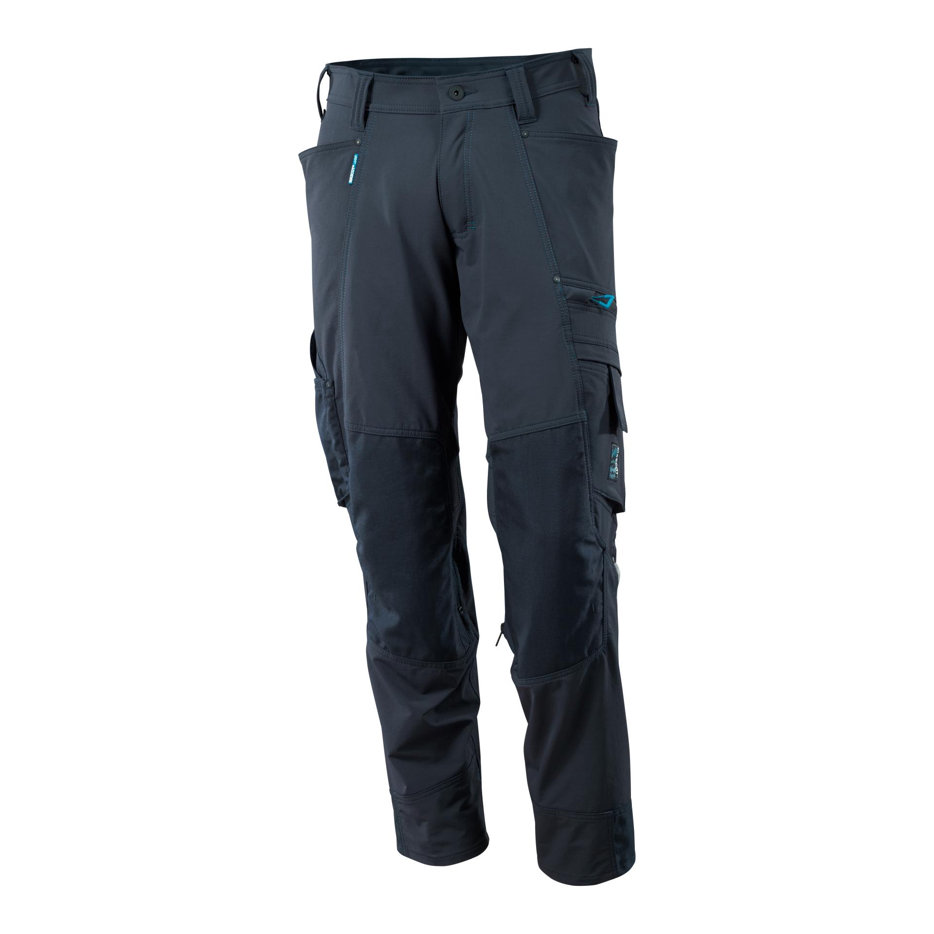 MASCOT Advanced Arbeitshose - schwarz/blau
