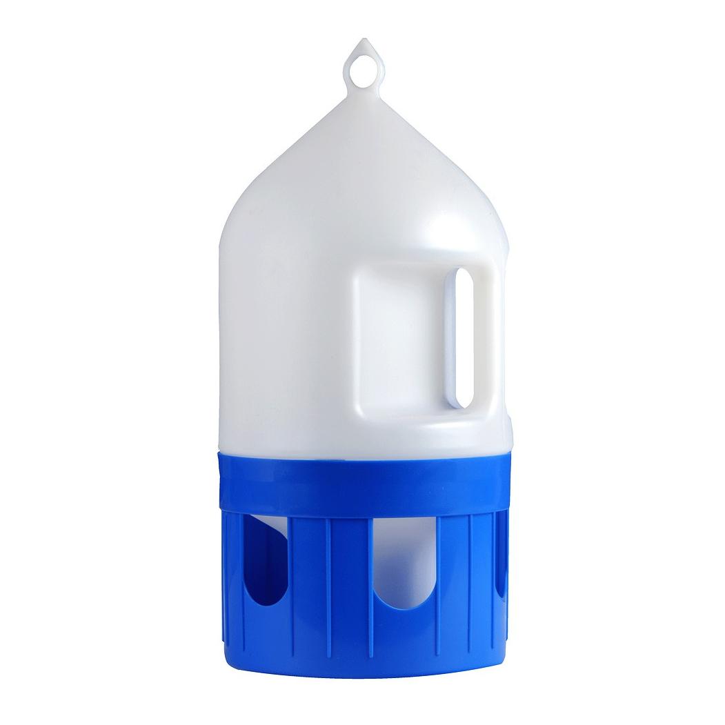 Olba Taubentränke 5L mit Henkel (PE / PP) Blau / Weiss