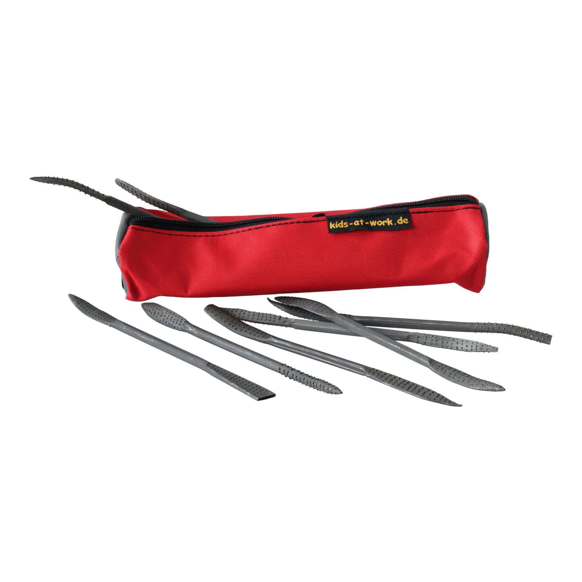 Corvus Raspelset 8 tlg. mit Textil-Tasche