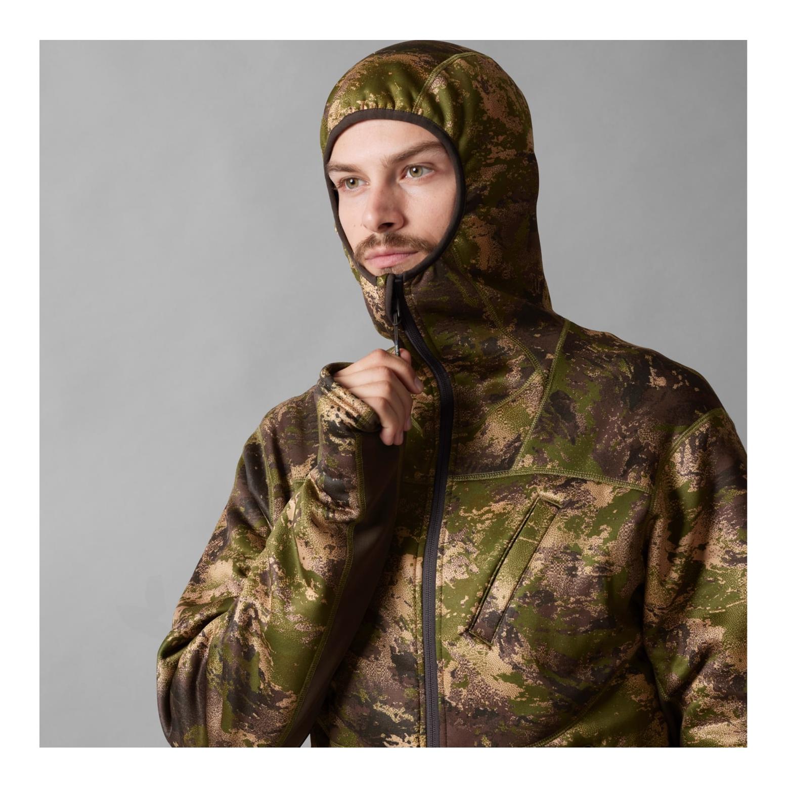 Härkila Sweat à capuche Deer Stalker camo - AXIS MSP® Forest green