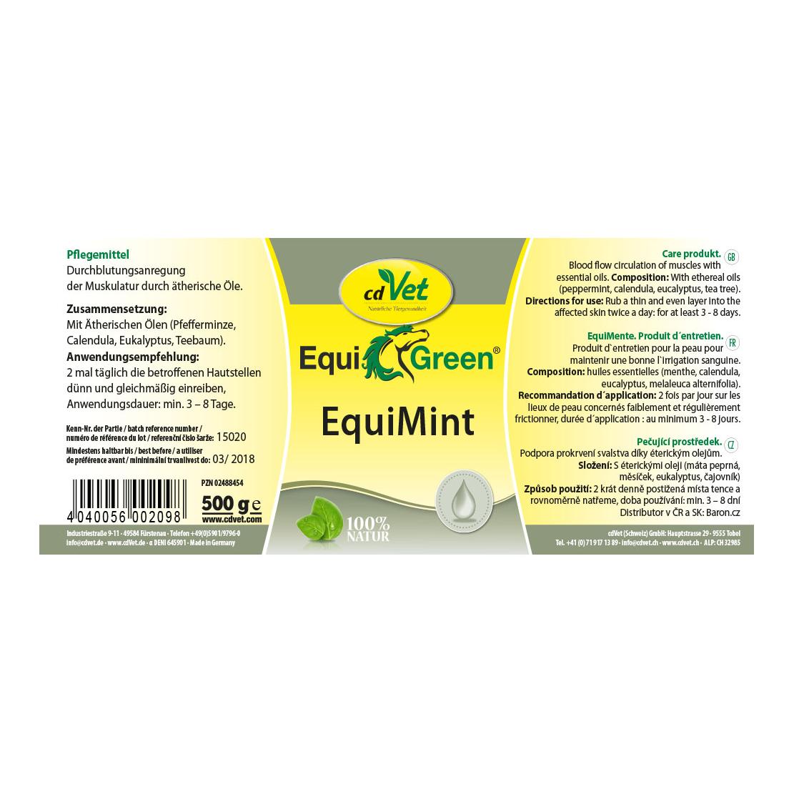 cdVet EquiGreen EquiMint