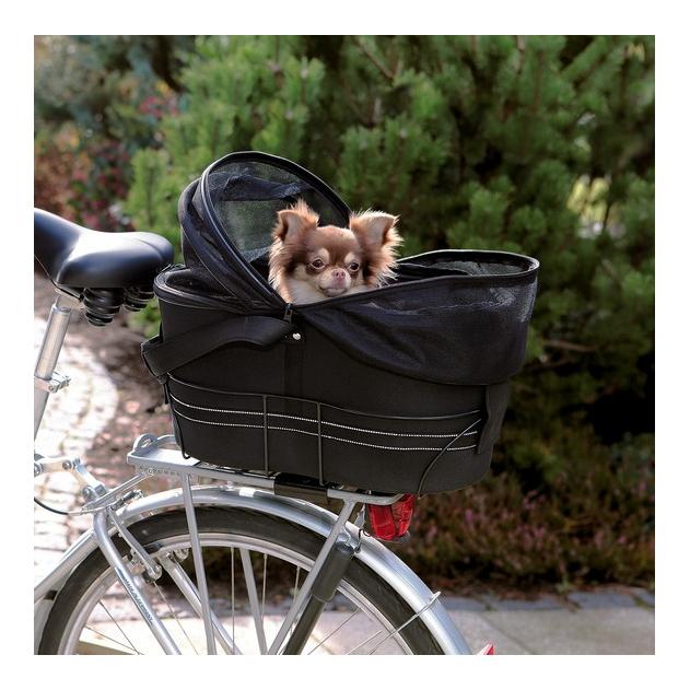 TRIXIE Fahrradtasche für Gepäckträger - schwarz