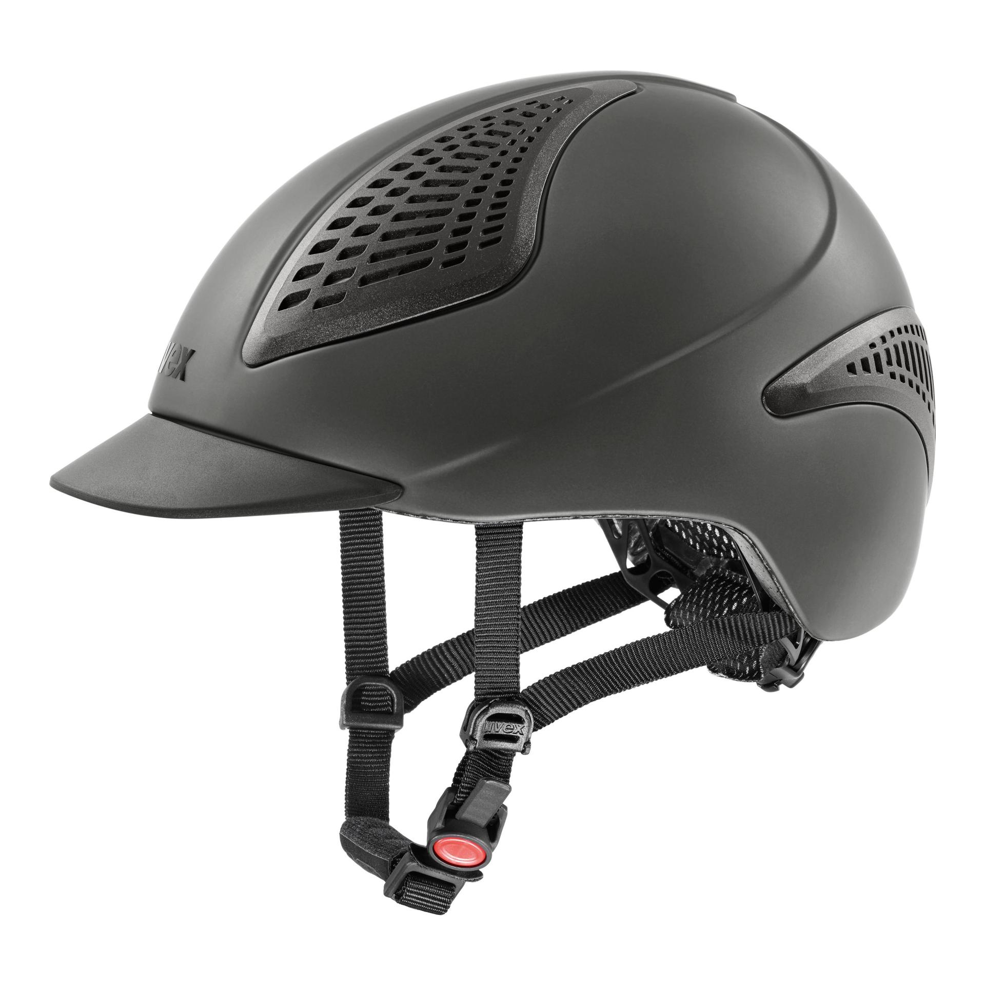 Uvex Casque d'équitation Exxential II - anthracite mat
