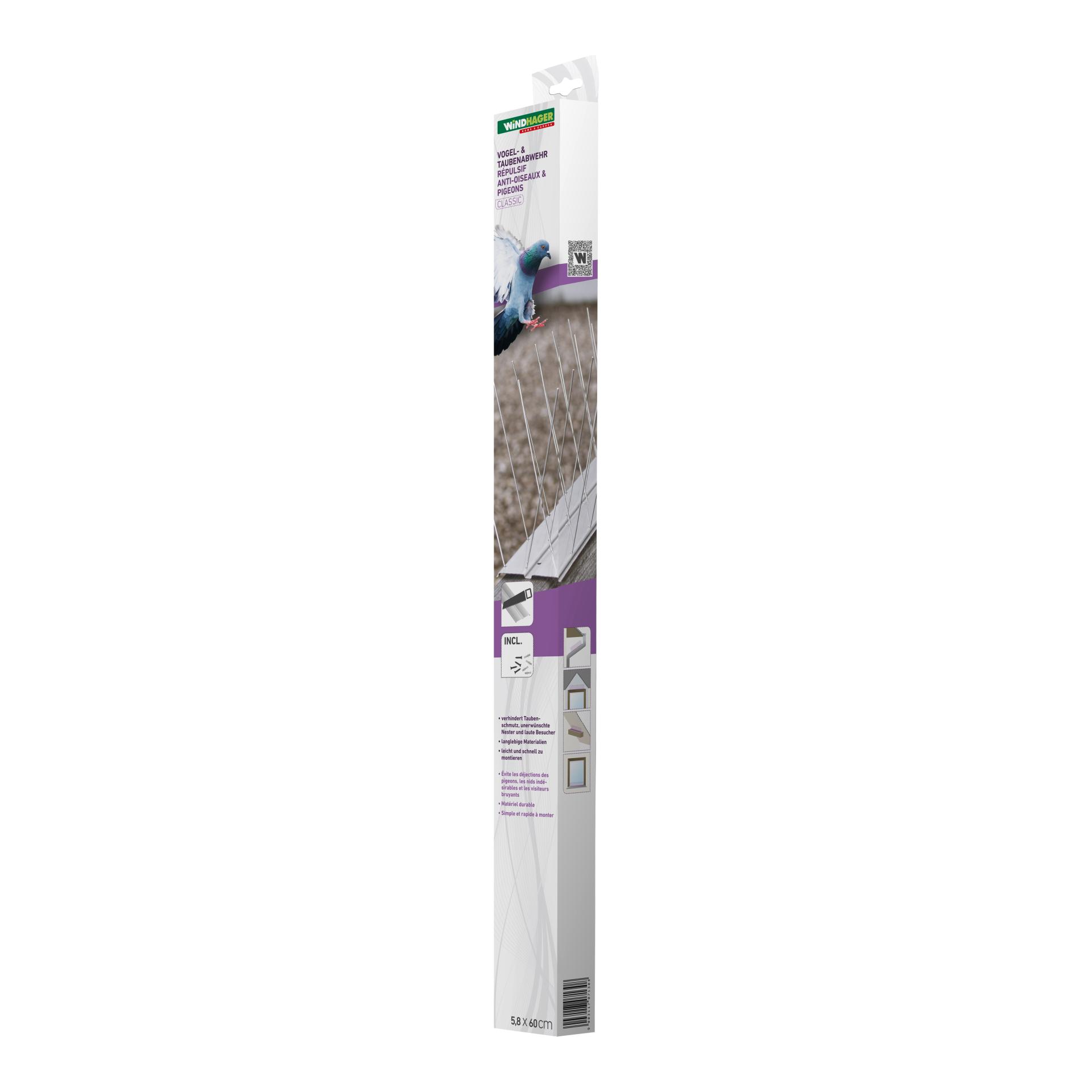 Windhager Système ALU-PROFI pour repousser les pigeons