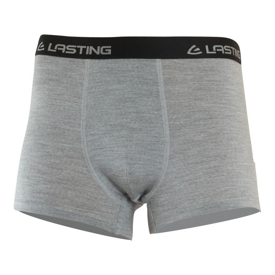 NORO Merinowolle Boxer-Shorts, 160gr - steingrau