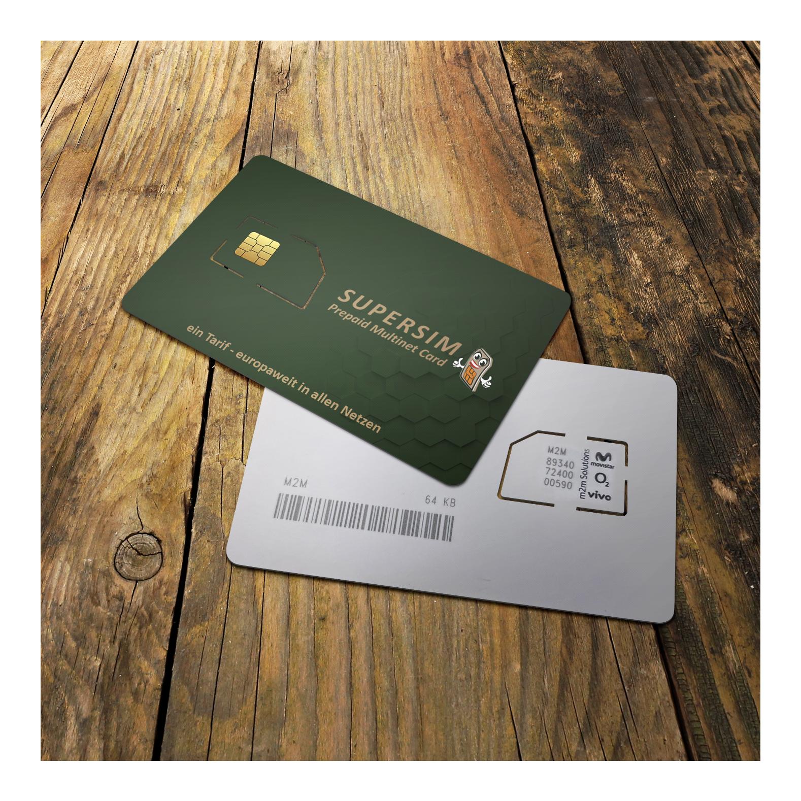 Seissiger SUPERSIM Prepaid-Multinetzkarte für Wildkameras