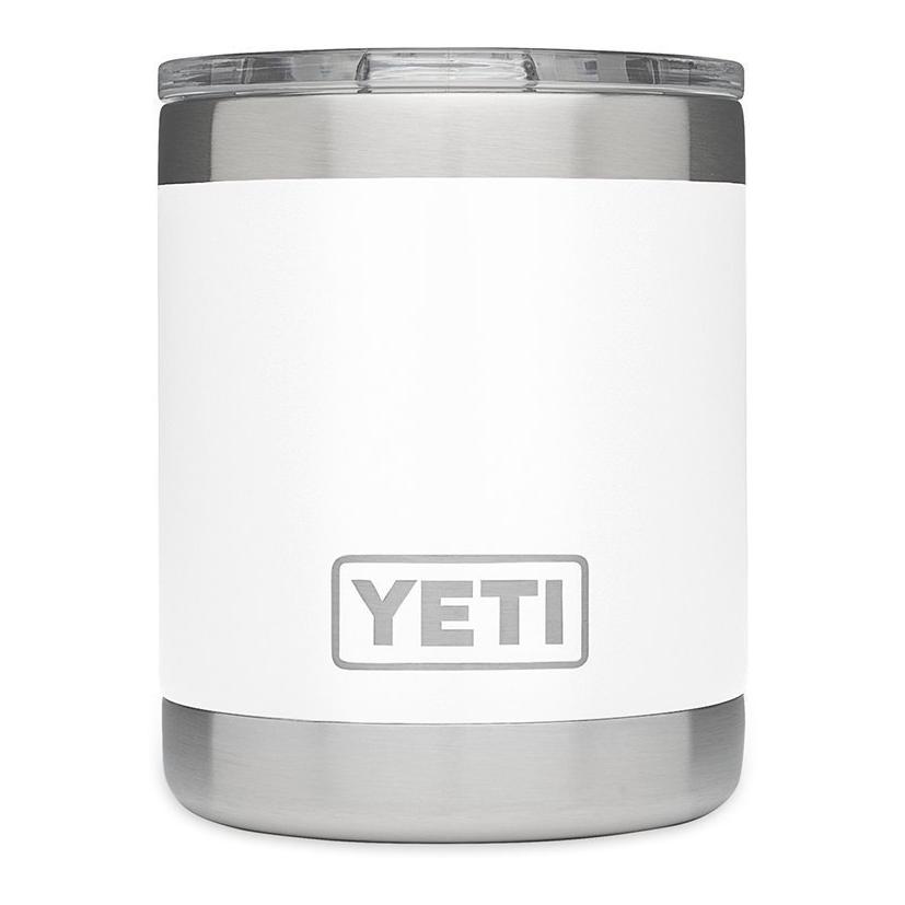 YETI RAMBLER 10 OZ LOWBALL White - Trinkbecher