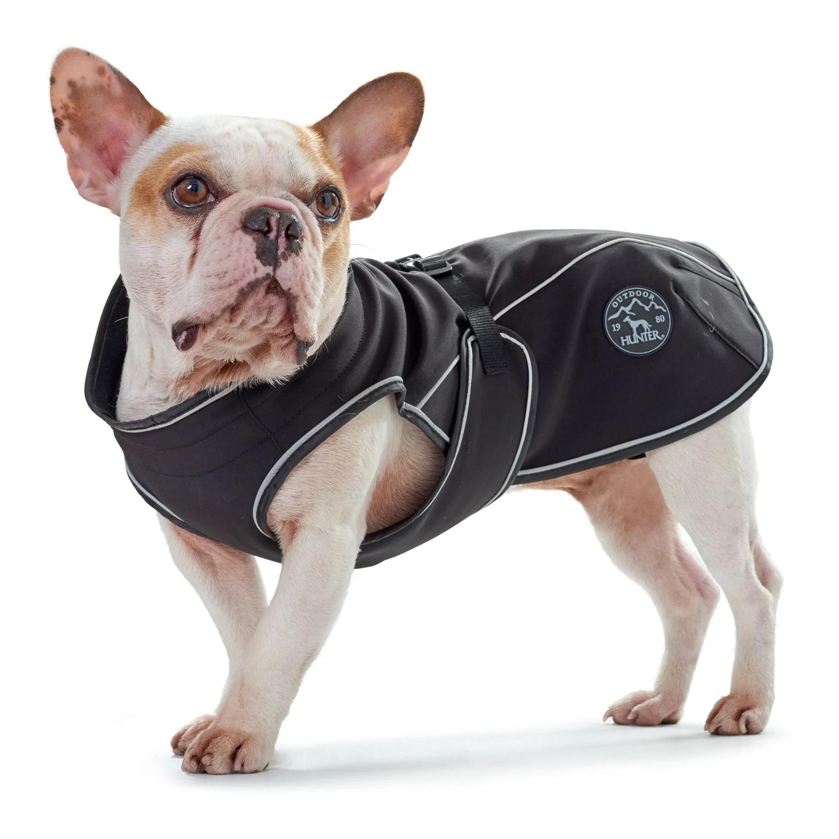 Hunter Hundemantel Uppsala Softshell - schwarz