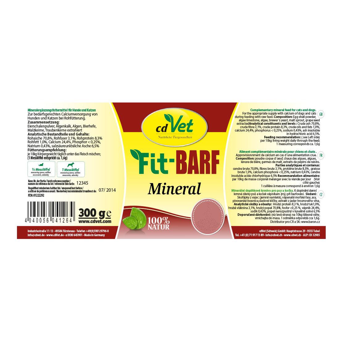 cdVet Fit-BARF Mineral