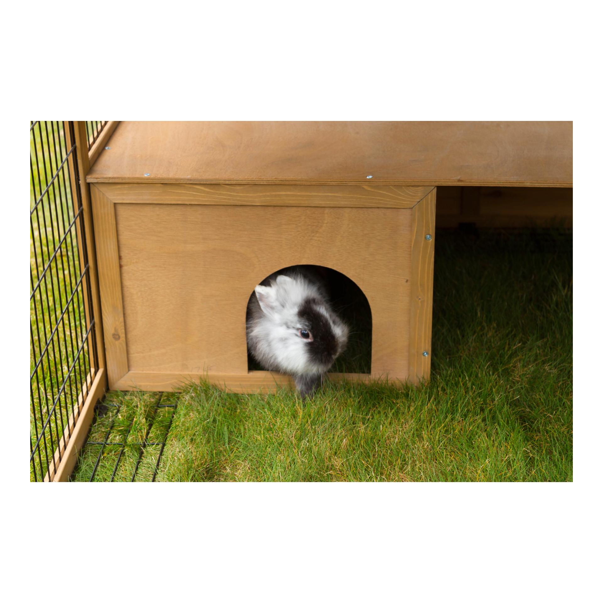 Kerbl Pet Freilaufgehege mit Ausbruchsperre holz