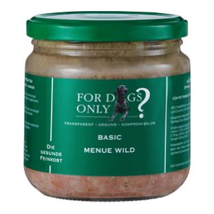 For Dogs Only? Basic Menue Wild