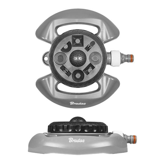 Bradas WHITE LINE 8-fach Sprinkler Grau