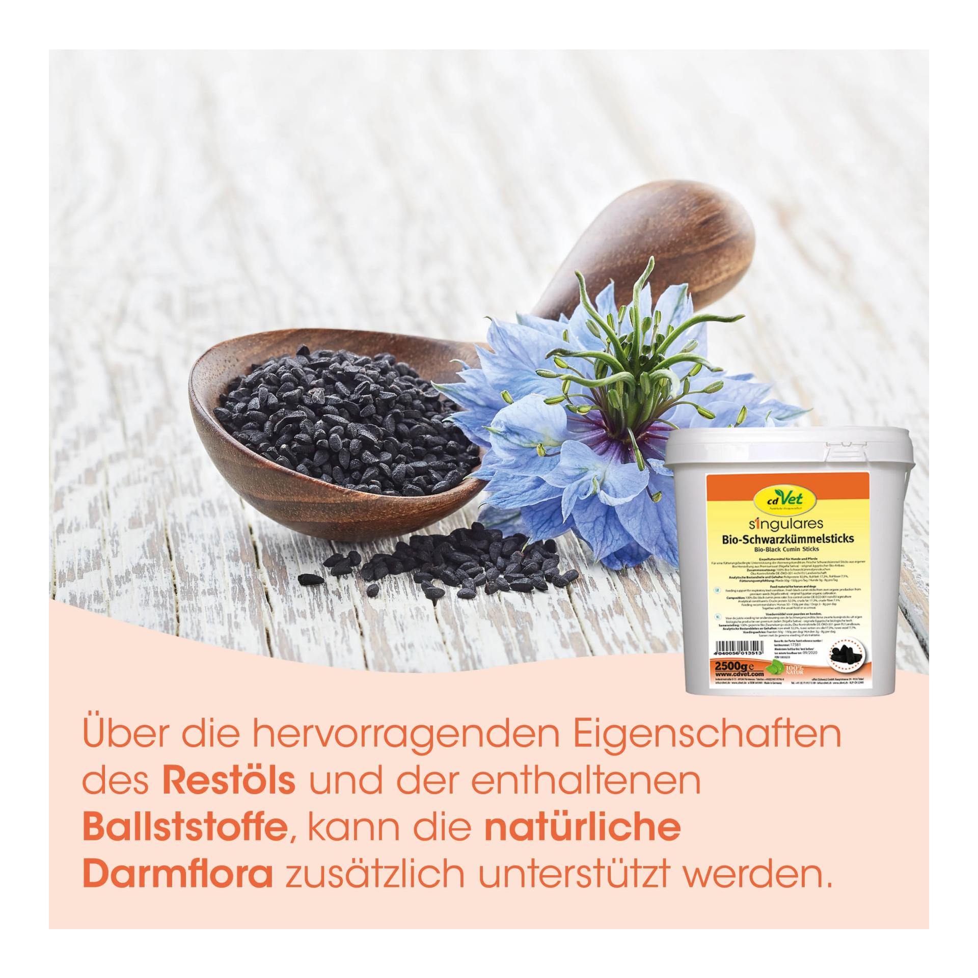 cdVet Singulares Bio-Schwarzkümmelsticks