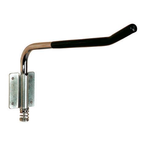 Waldhausen Sattelhalter schwenkbar - schwarz