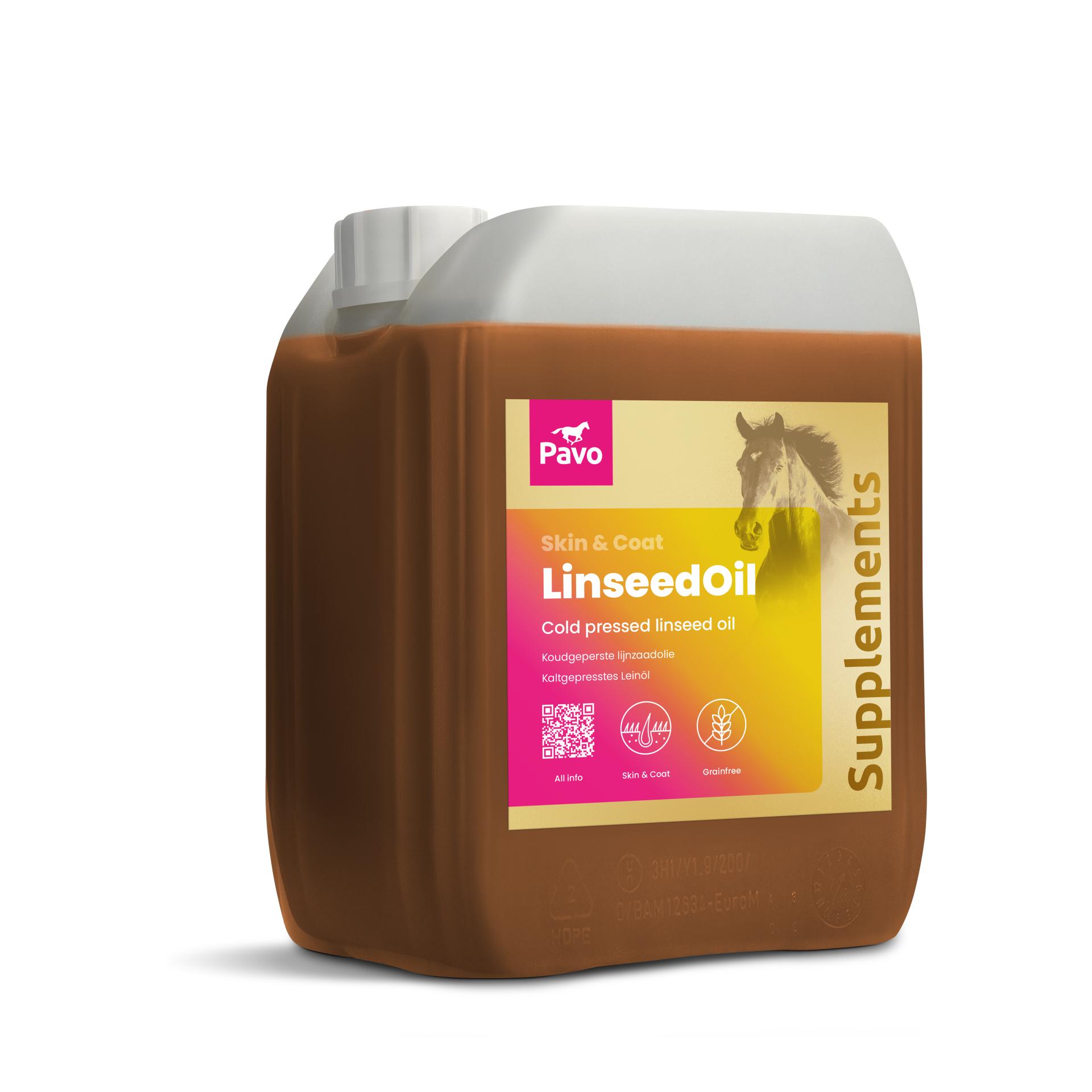 Pavo Pferdefutter Huile de lin