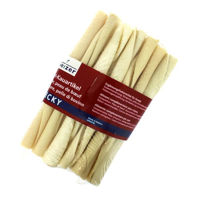 LECKY TwistSticks Kauartikel vom Rind 12.5 cm 20 Stk Natur