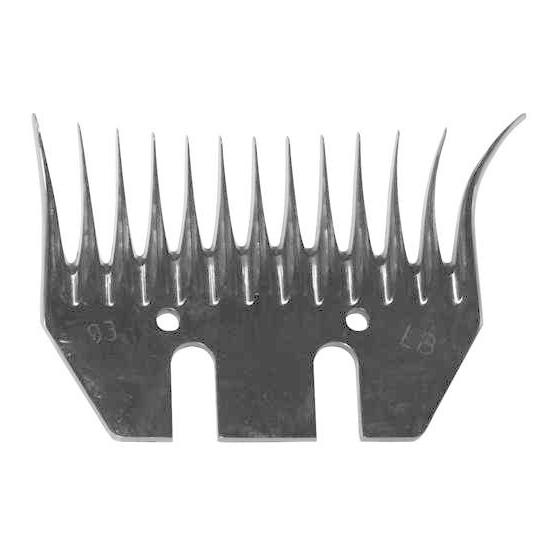 Kerbl Schermesser WELLINGTON 76 mm - Untermesser Silber