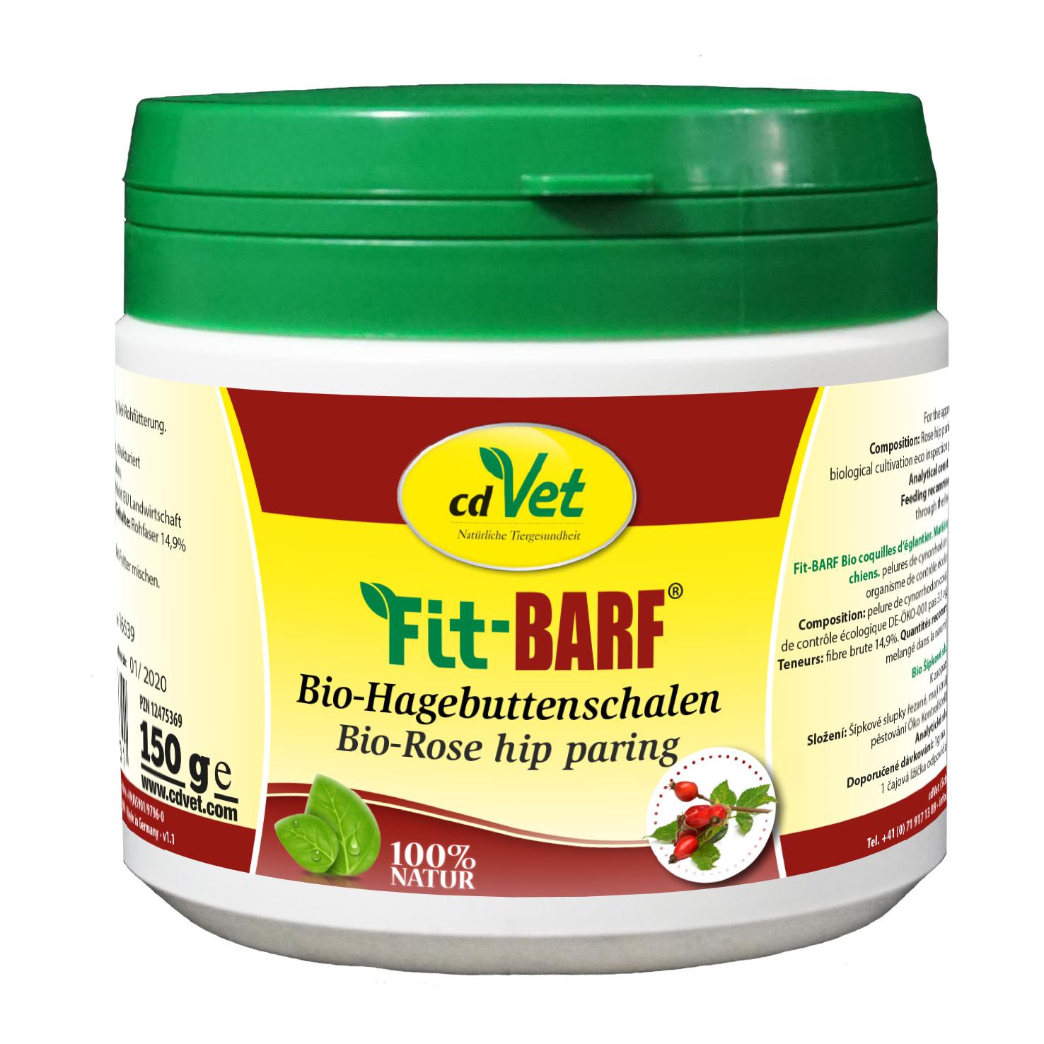 cdVet Fit-BARF Écorces de cynorhodon bio