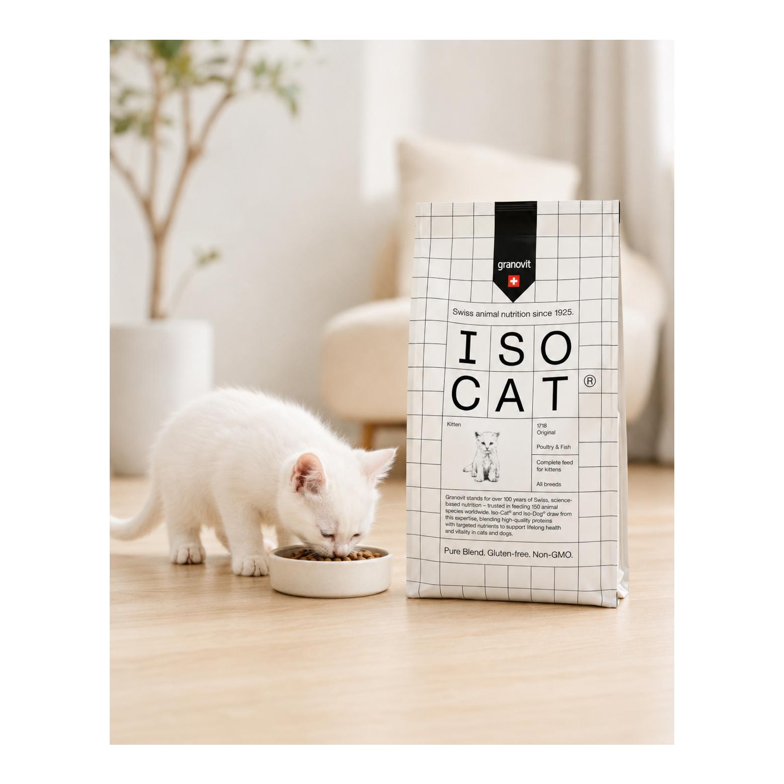 Iso-Cat Kitten 1718 Original Volaille & Poisson