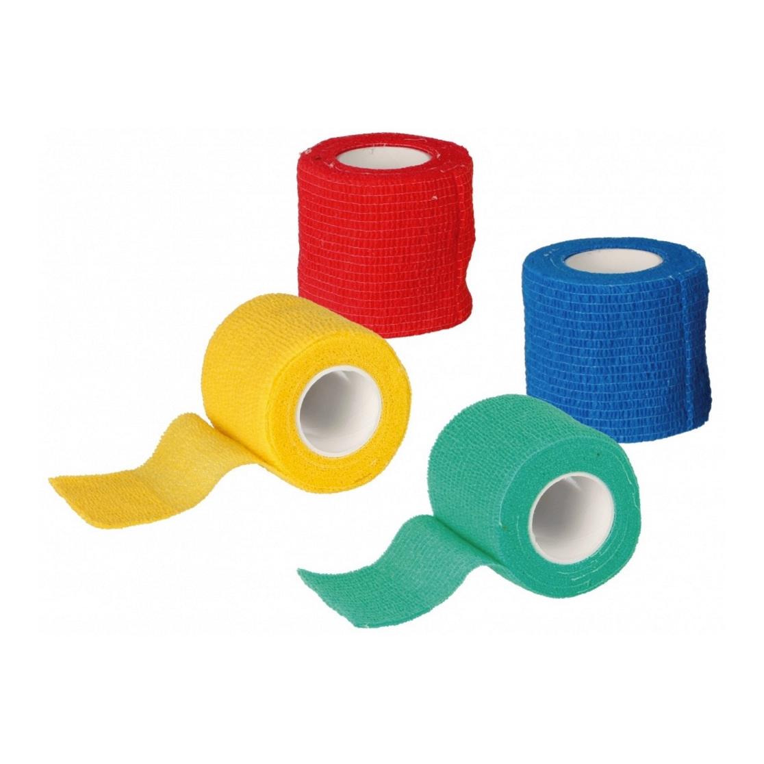 TRIXIE Bandagen selbsthaftend 5 cm/4,5 m 4 Stk. Mehrfarbig