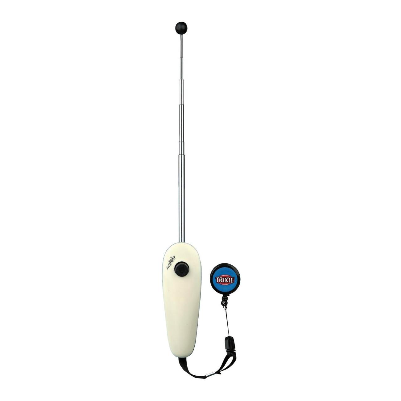 TRIXIE Target Stick mit Clicker ausziehbar 14-65 cm - assortiert Weiss