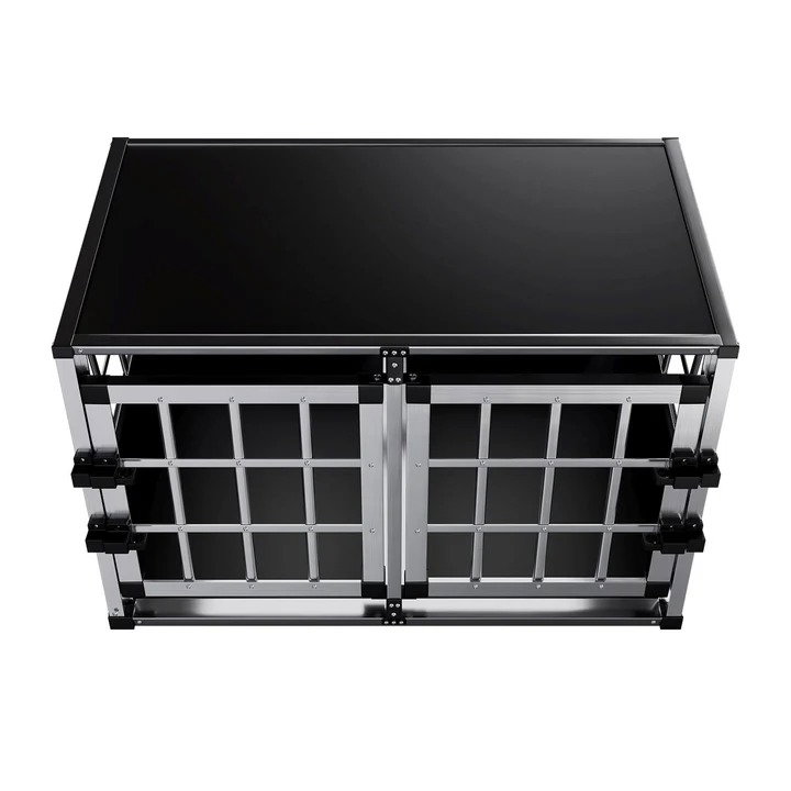 Hauptner Hundetransportbox aus Aluminium Grösse L-X